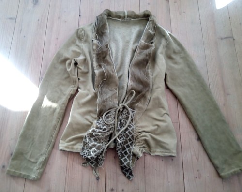 Jacke beige senf - jacke, 40