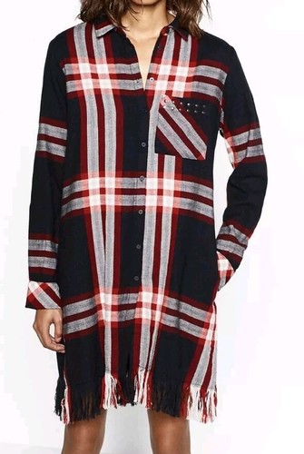 Zara hemdblusen kleid long - zara,