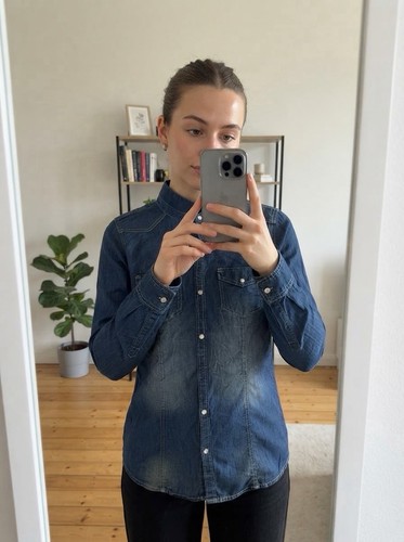 Jeanshemd western style - y.f.k,