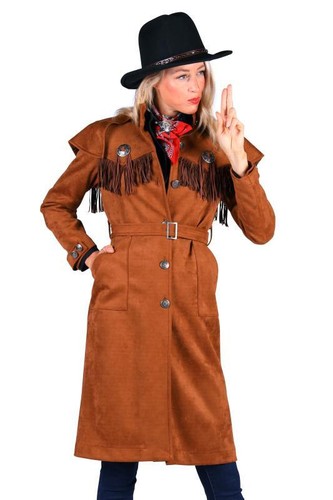 Cowboy cowgirl trapper chaps - cowgirl,