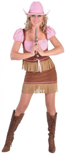 Cowgirl kostüm kleid saloon - cowgirl,
