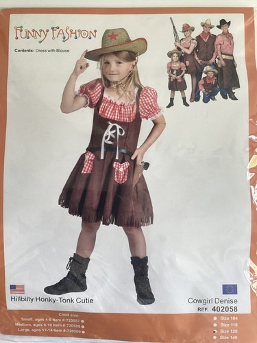 Cowgirl kostüm kinder cowboy - kostüm,